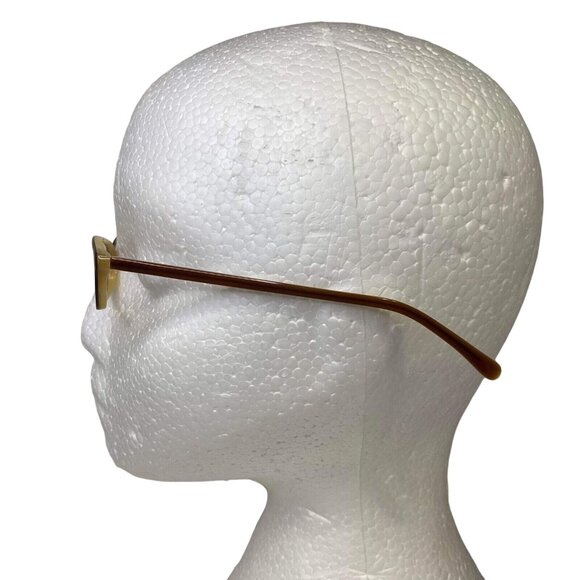 #5296 Marchon Brown rectngle Womens Eyewear Frames 50-15-135 - Picture 7 of 7